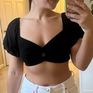 Wild Fable Keyhole Crop Top